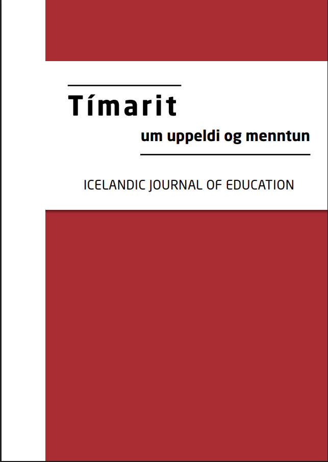 					View Vol. 35 No. 1 (2026):  Icelandic Journal of Education
				
