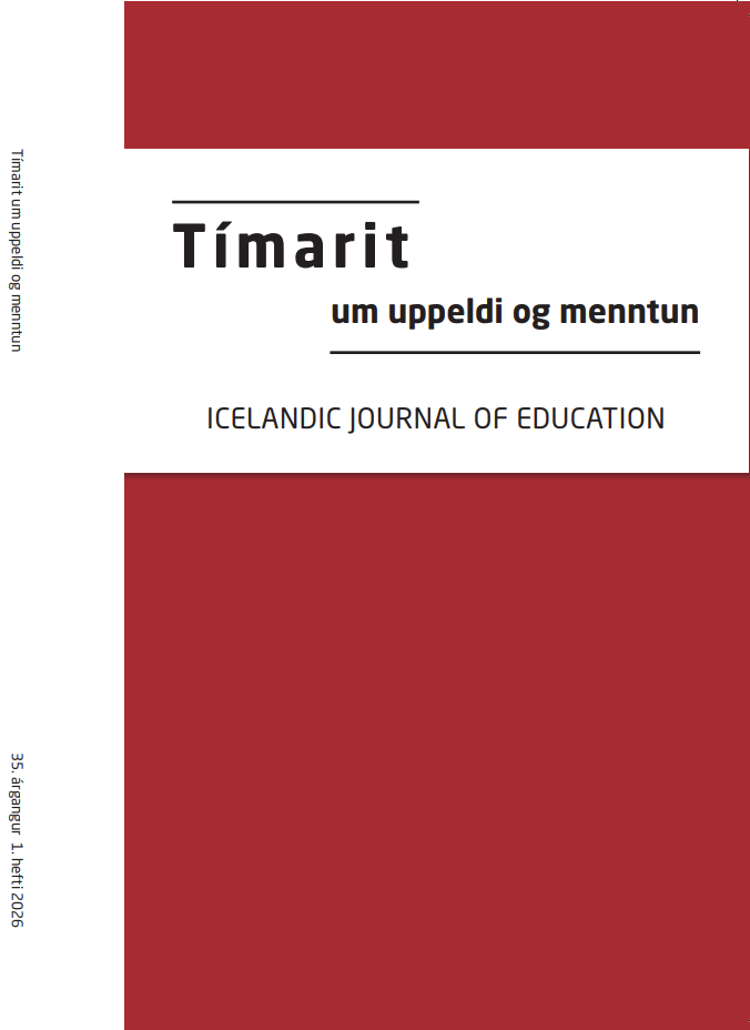 					Skoða Árg. 35 Nr. 1 (2026): Tímarit um uppeldi og menntun
				